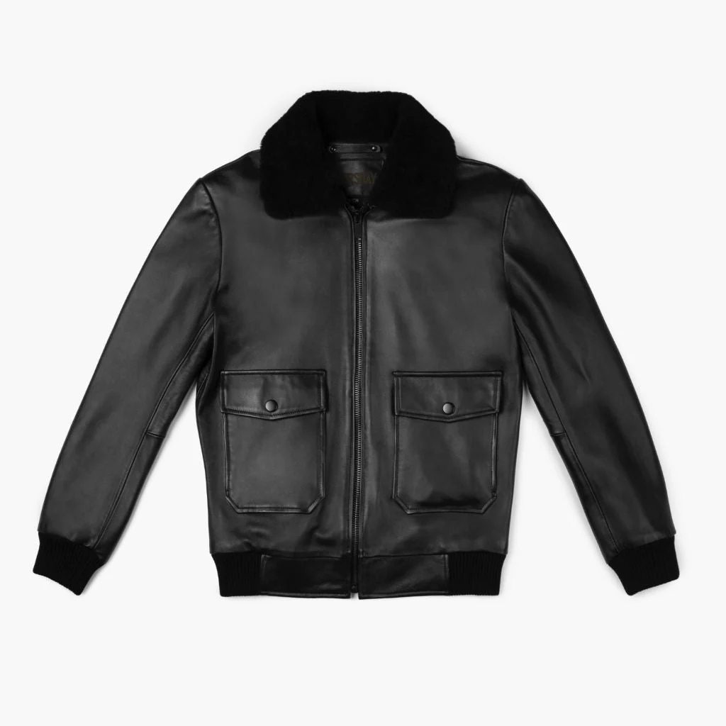 [S] Flight Jacket | Black - Image 4