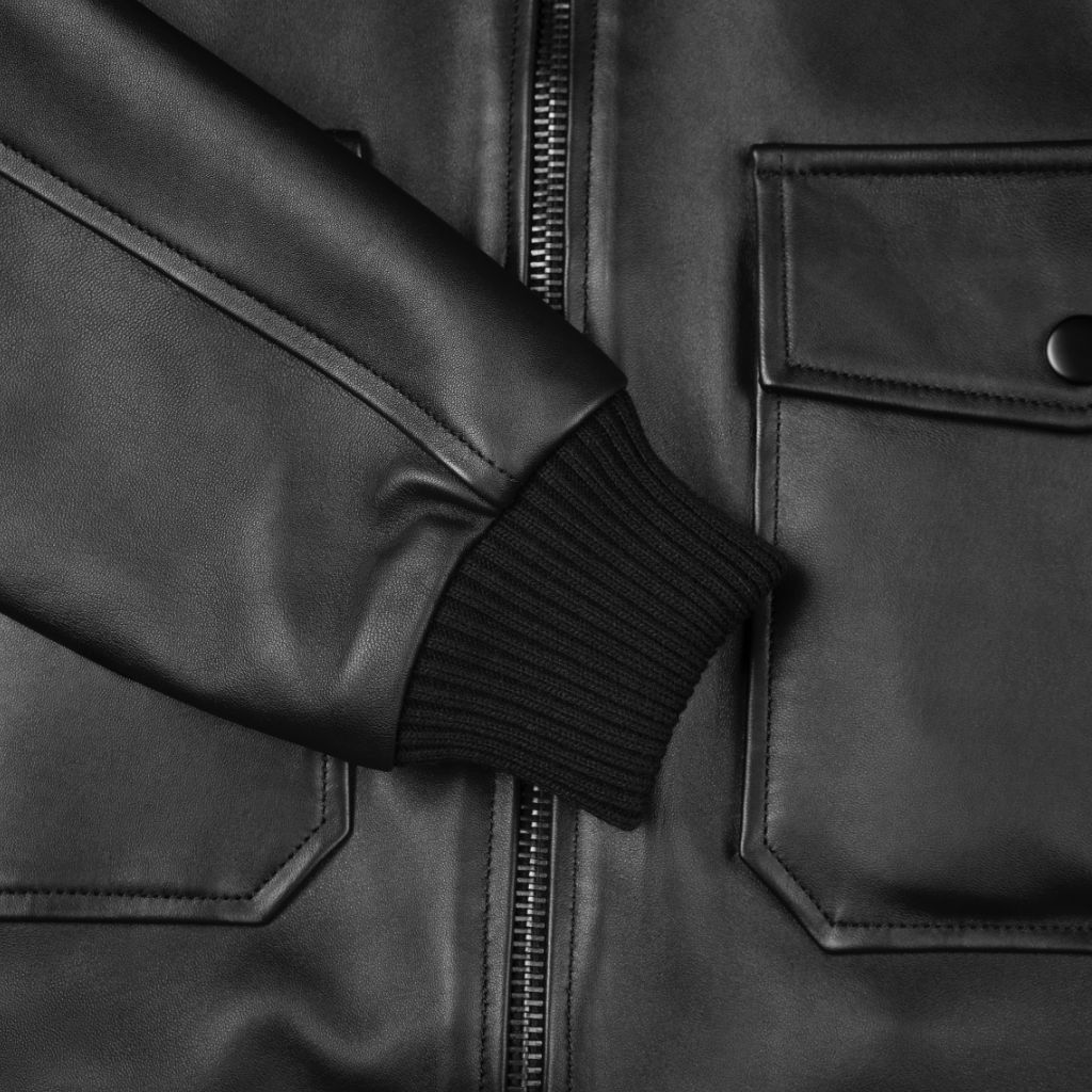 [S] Flight Jacket | Black - Image 7
