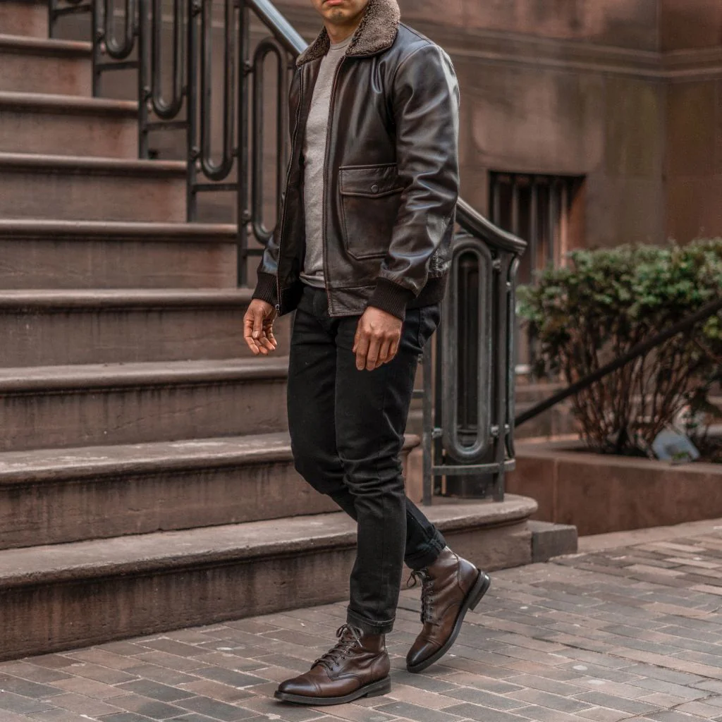 [S] Flight Jacket | Black Coffee - Image 3