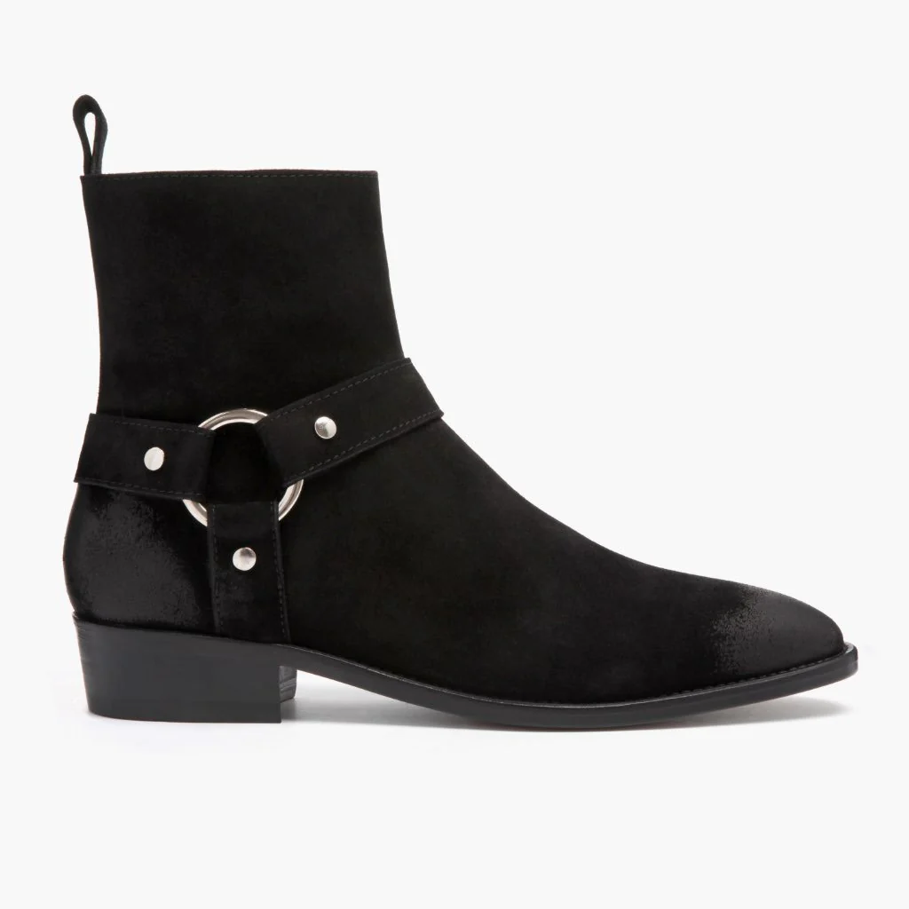 [S] Harness | Black Suede - Image 2