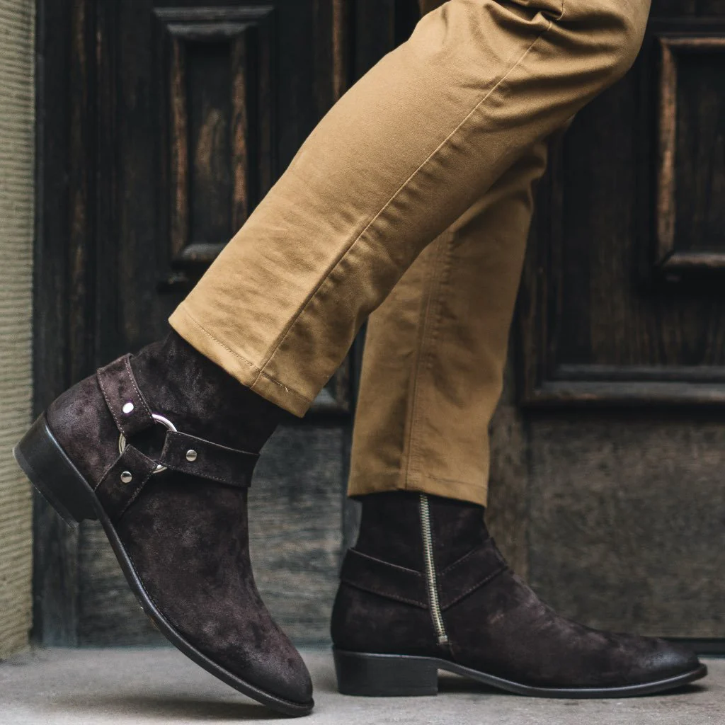 [S] Harness | Dark Brown Suede - Image 7