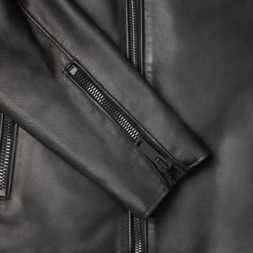 [S] Motorcycle Jacket | Black - Image 7