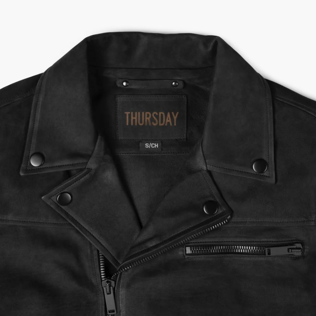[S] Motorcycle Jacket | Black Matte - Image 8
