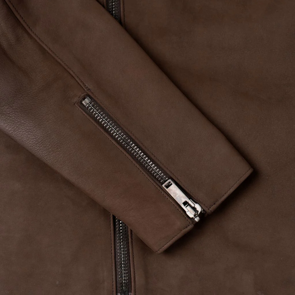 [S] Motorcycle Jacket | Tobacco - Image 7