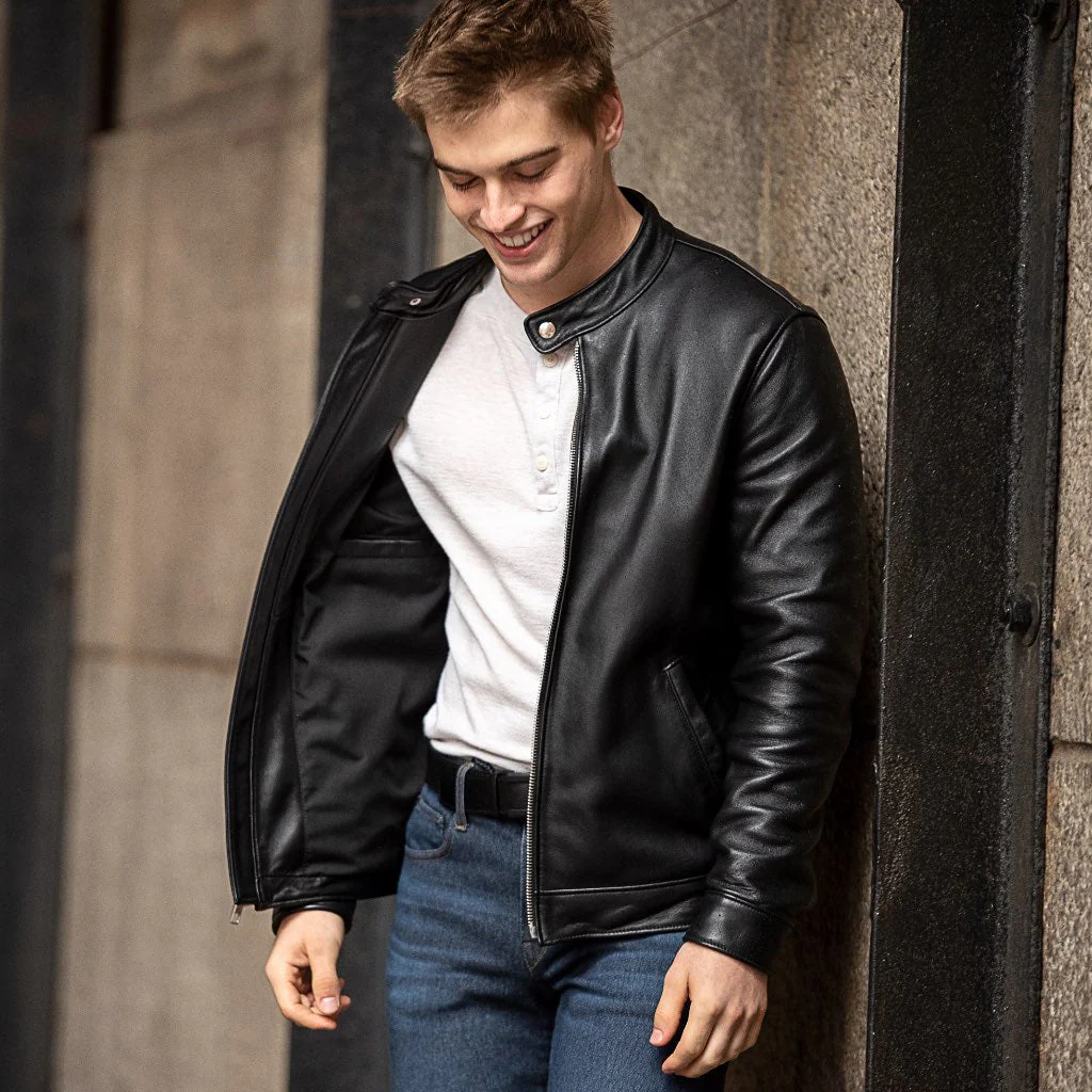 [S] Racer Jacket | Black - Image 3