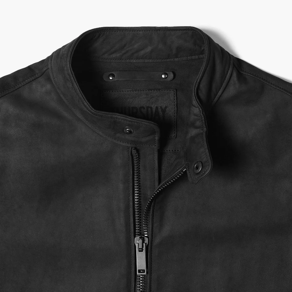 [S] Racer Jacket | Black Matte - Image 4
