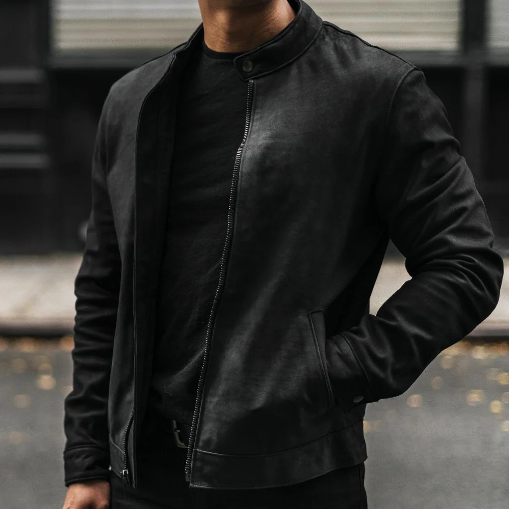 [S] Racer Jacket | Black Matte - Image 7