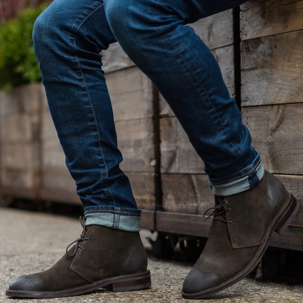 [S] Scout | Dark Olive Suede - Image 5