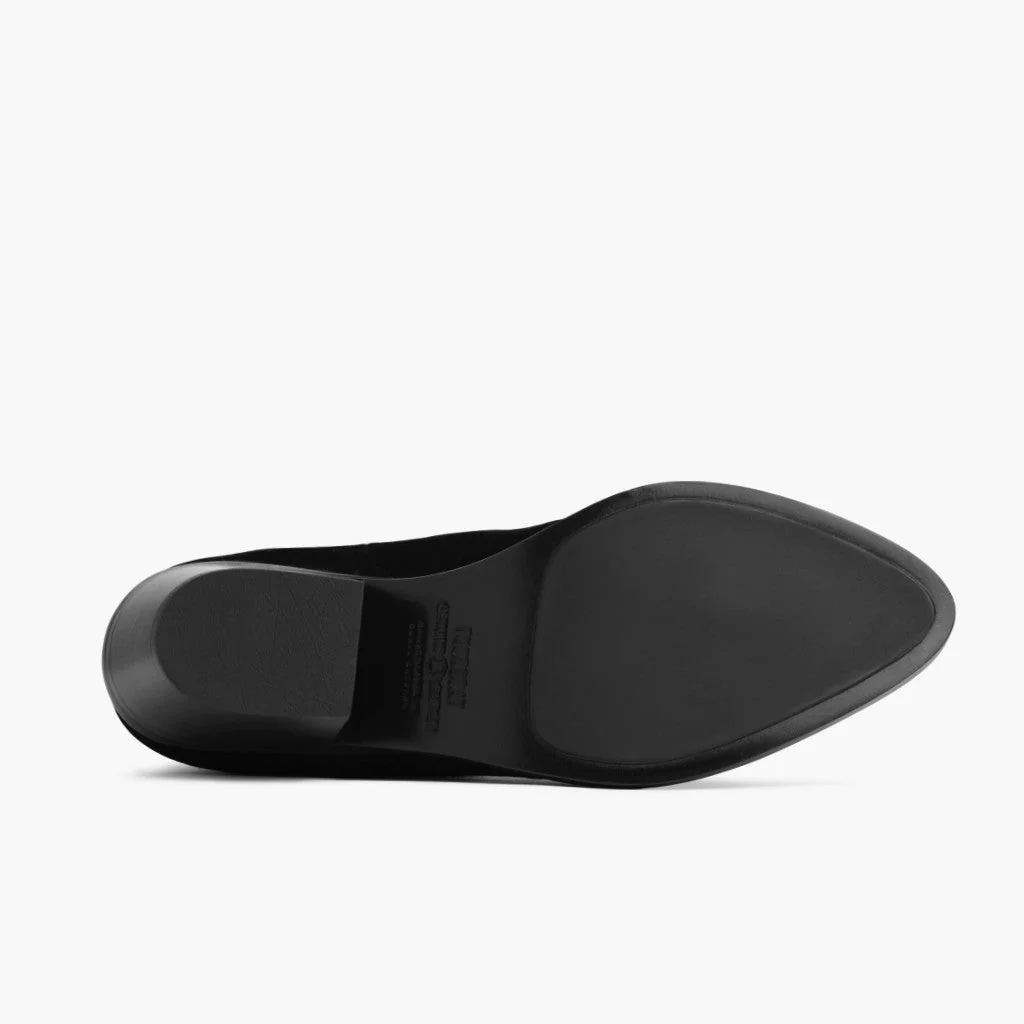 [S] Duchess Bootie | Black Suede - Image 4