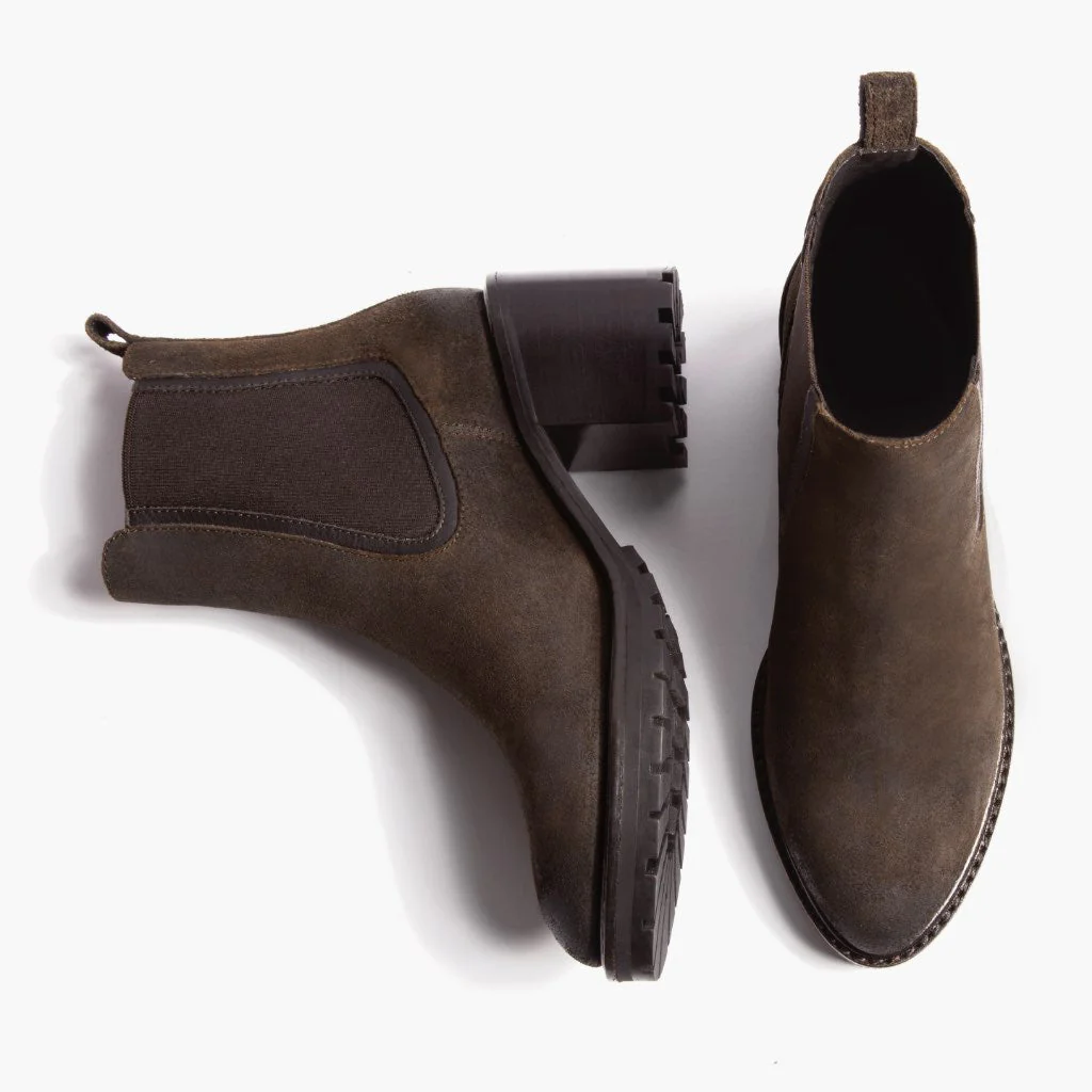 [S] Knockout | Dark Olive Suede - Image 4
