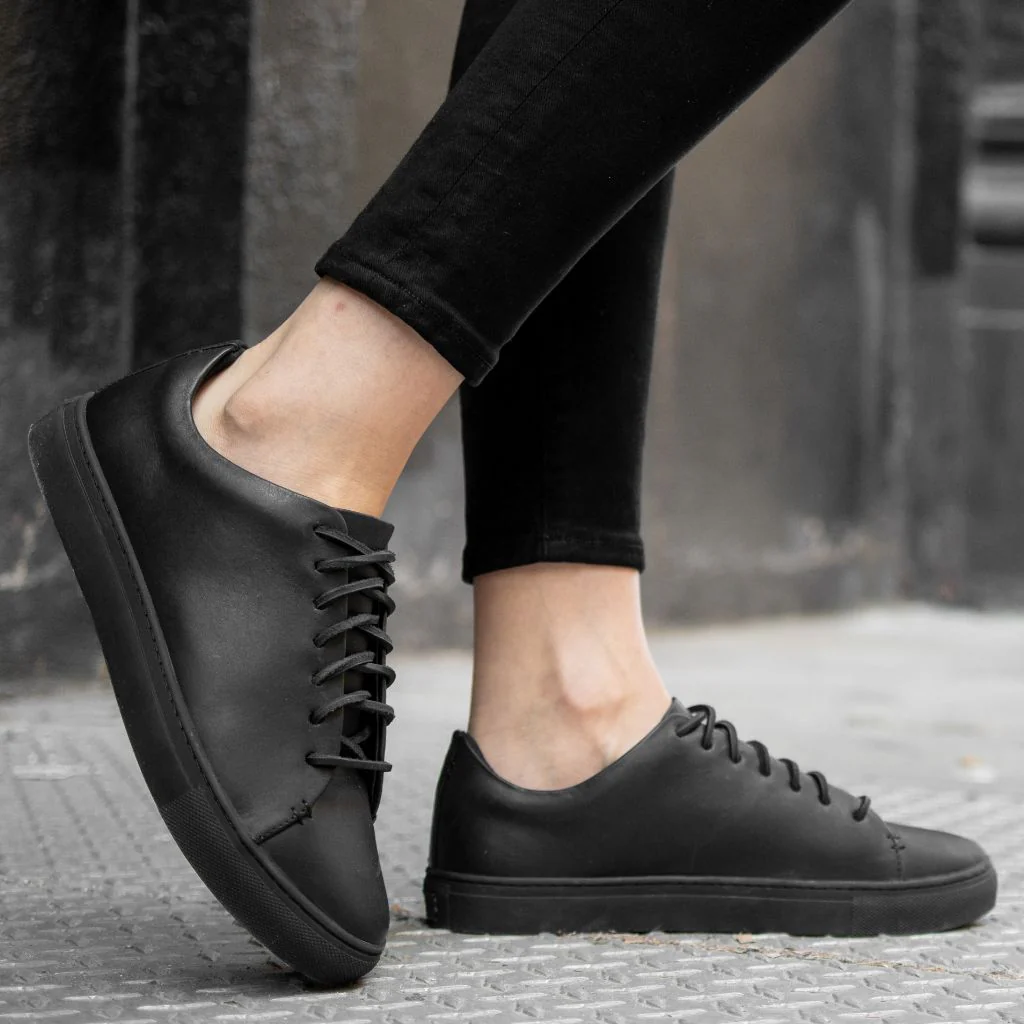 [S] Women's Premier Low Top | Black Vachetta - Image 6