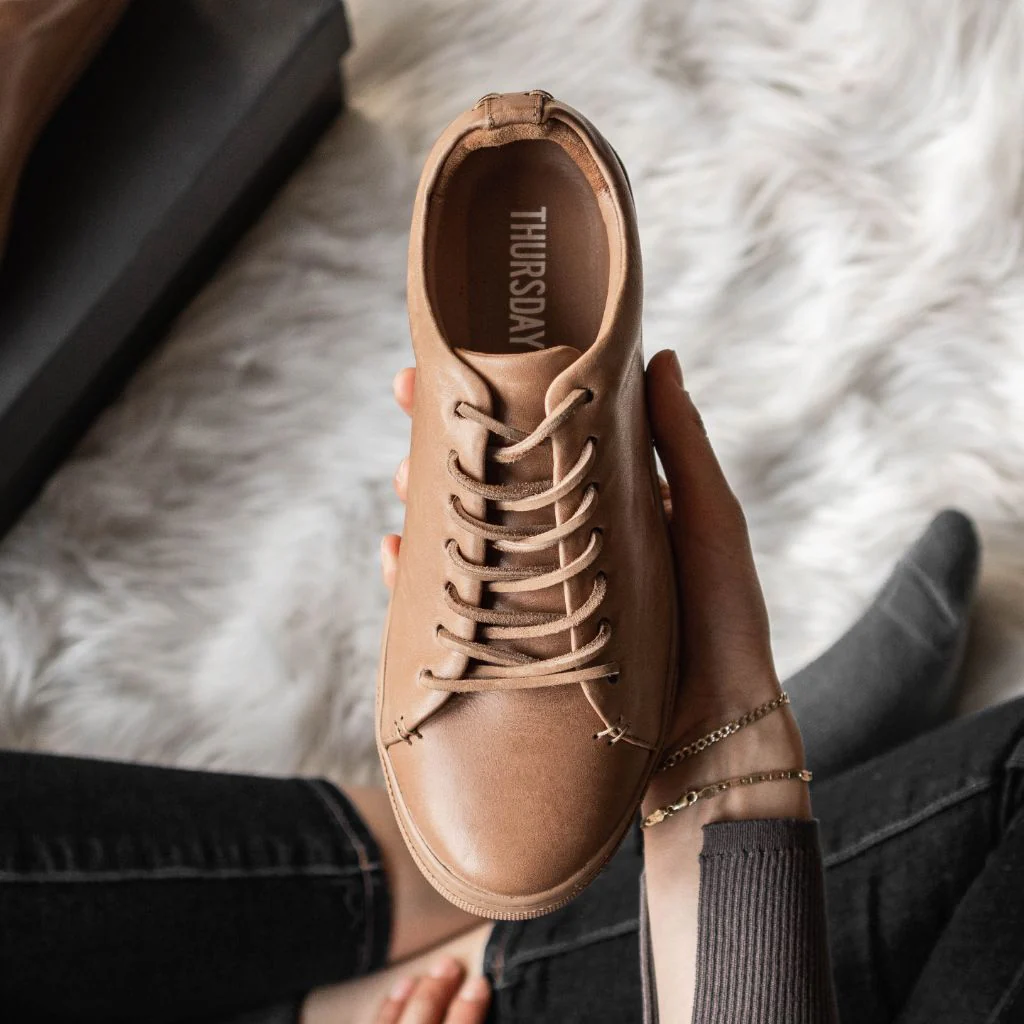 [S] Women's Premier Low Top | Natural Vachetta - Image 8