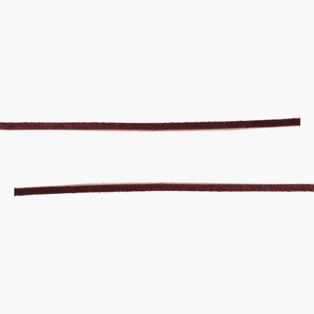 Leather Laces | Burgundy - Image 2