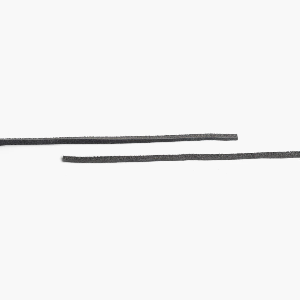 Leather Laces | Dark Grey - Image 2