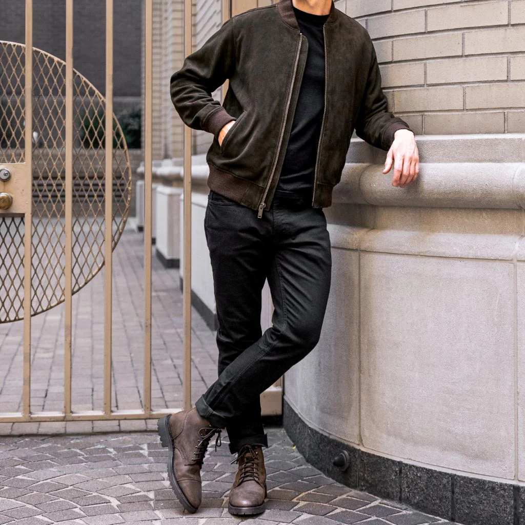 Bomber Jacket | Dark Olive - Image 3