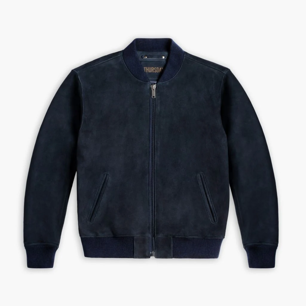 Bomber Jacket | Navy - Image 4