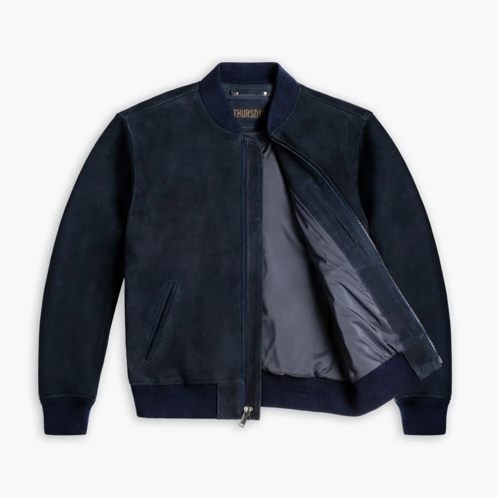 Bomber Jacket | Navy - Image 5