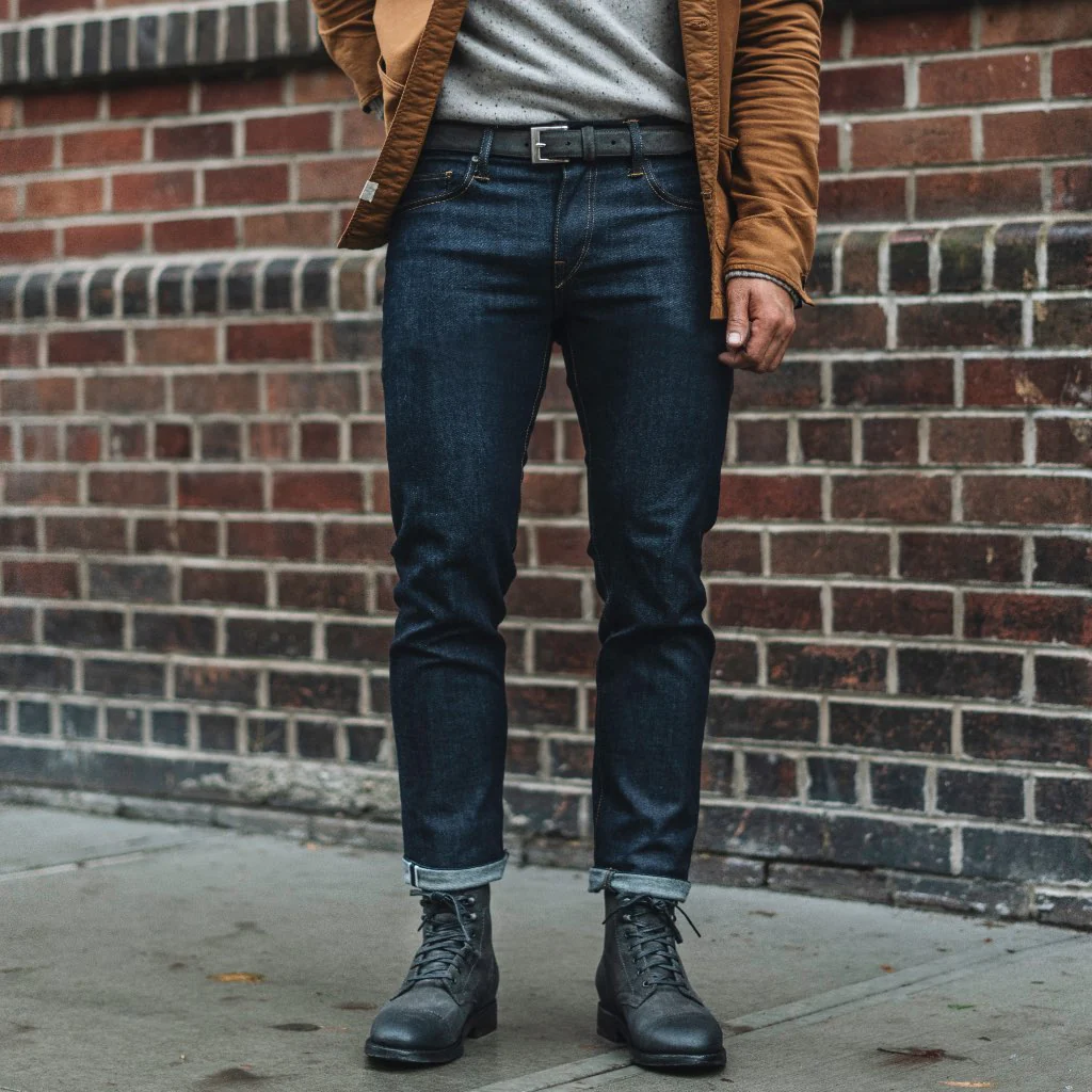 Men's Classic Leather Belt | Shadow Grey - Image 5