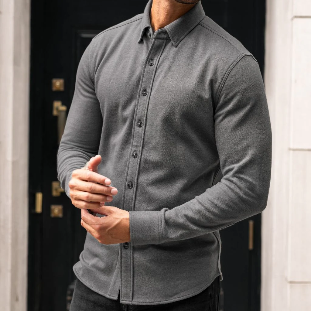 Everyday Button-Down Shirt | Grey - Image 6