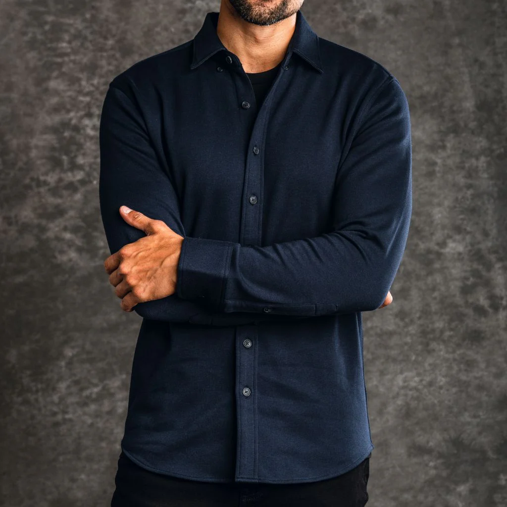 Everyday Button-Down Shirt | Navy - Image 6