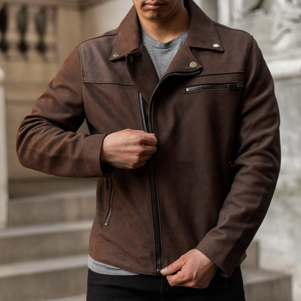 Motorcycle Jacket | Tobacco - Image 2
