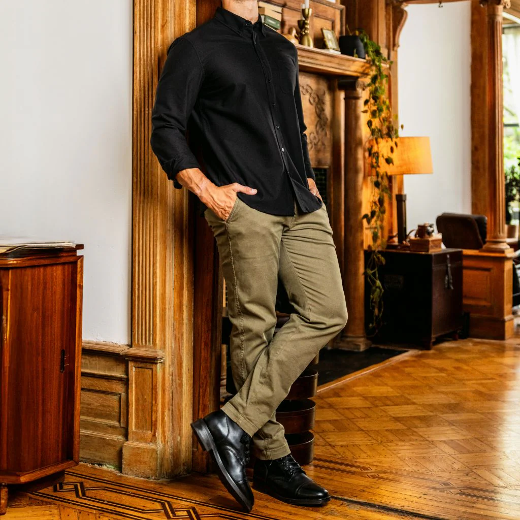 Oxford Shirt | Black - Image 7