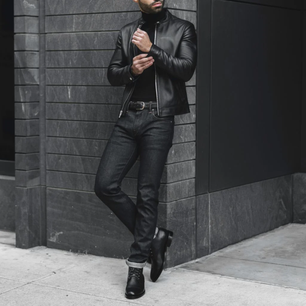Racer Jacket | Black - Image 3