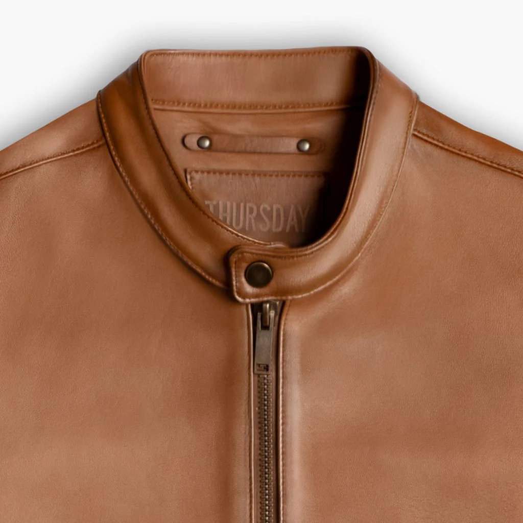 Racer Jacket | Toffee - Image 7
