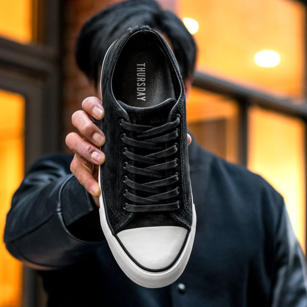 Retro Low Top | Black - Image 9
