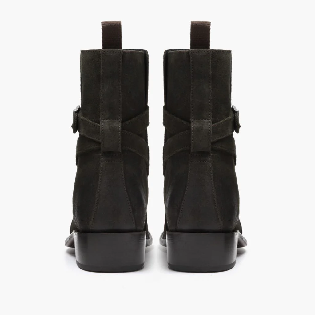 Rogue | Dark Olive Suede - Image 3