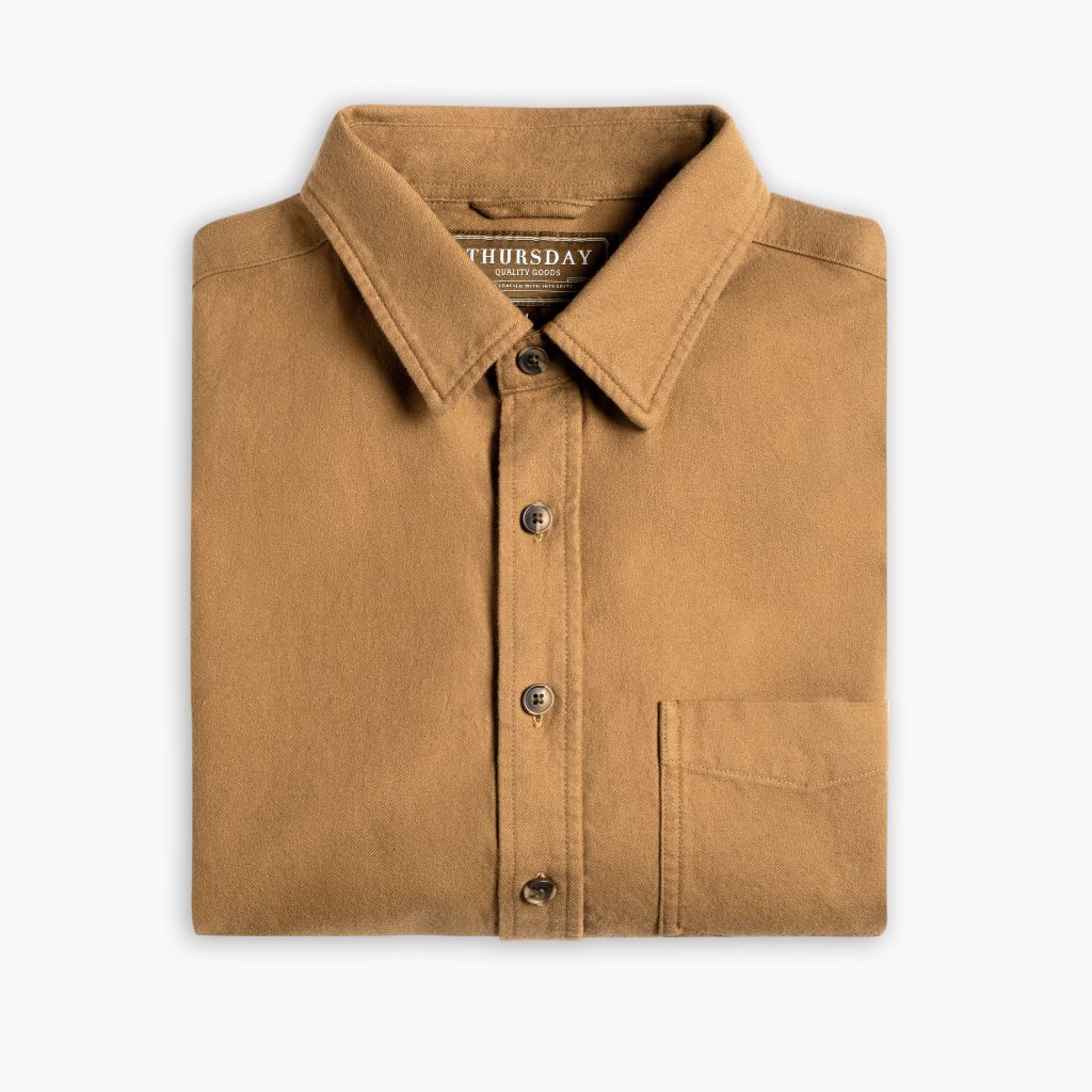 Solid Shirt | Coyote - Image 3