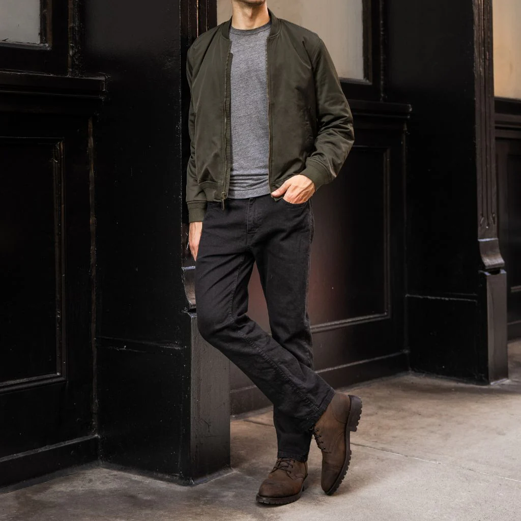Union Bomber Jacket | Olive - Image 3