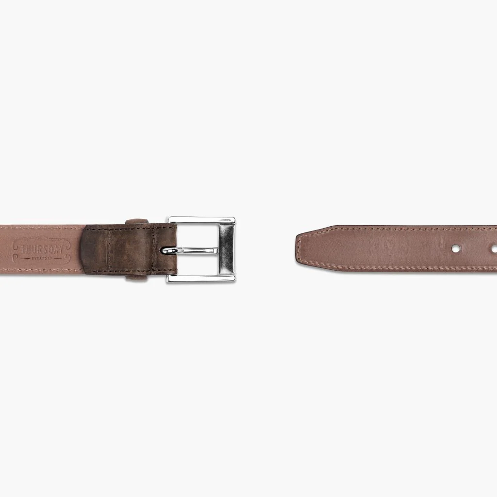 Men's Classic Leather Belt | Tobacco - Image 3
