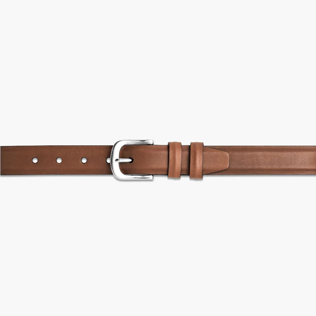 Men's Refined Leather Belt | Chestnut - Image 2