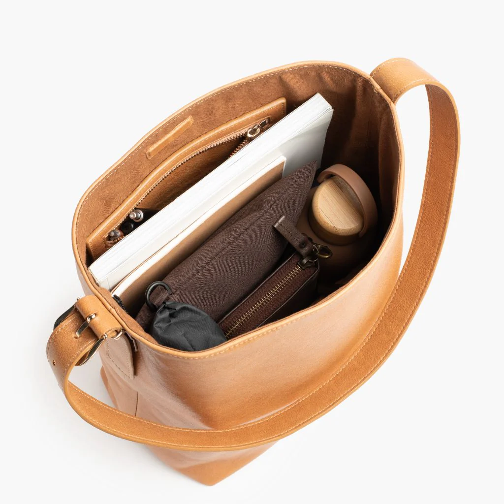 Bucket Bag | Tan - Image 4