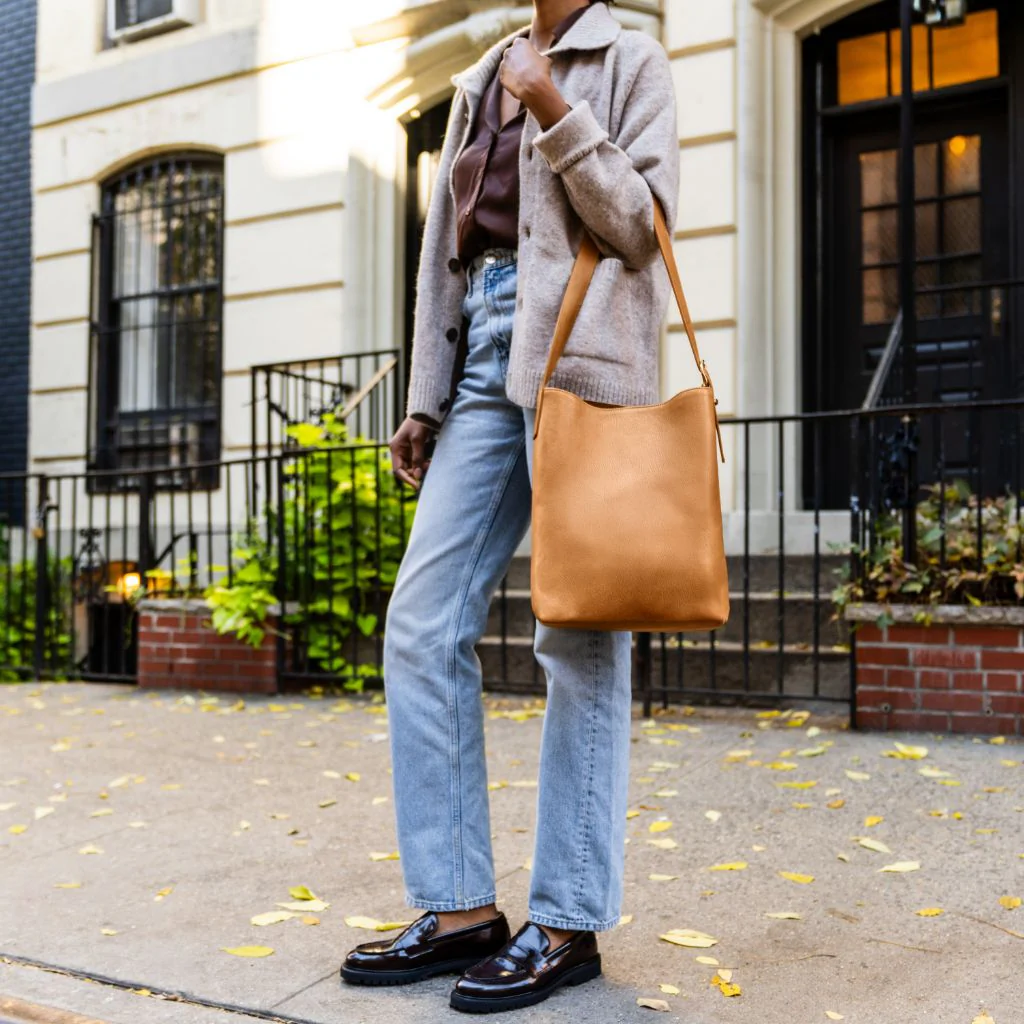 Bucket Bag | Tan - Image 9