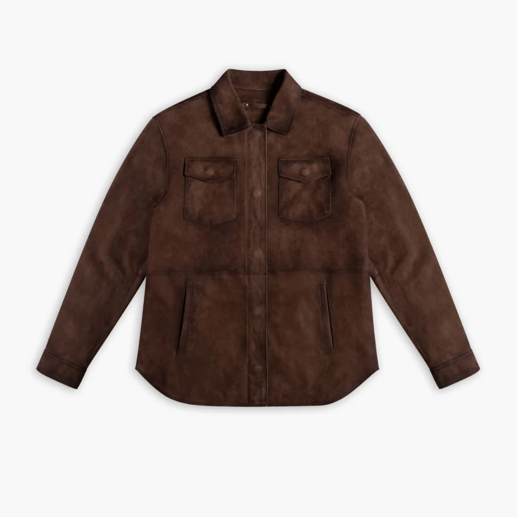 Dakota Shirt Jacket | Brown - Image 4
