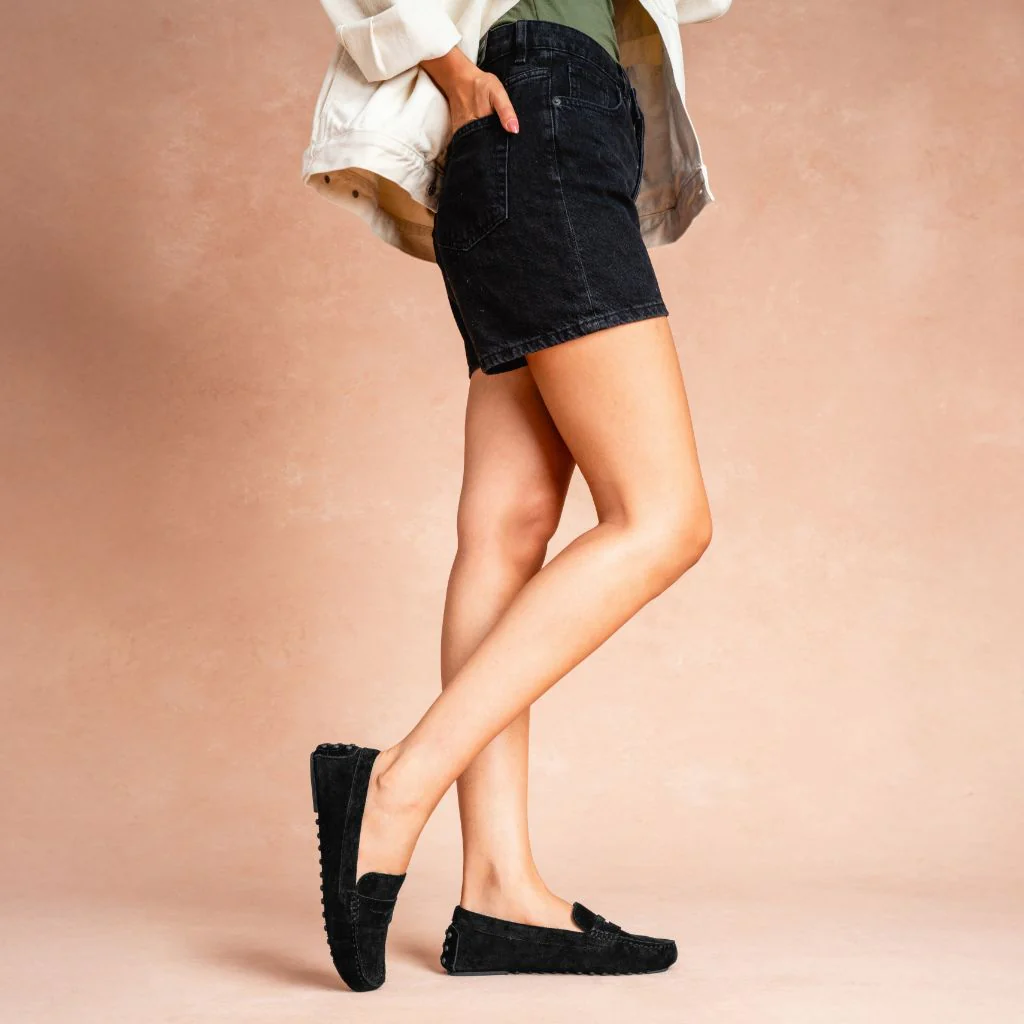 Driving Loafer | Black Suede - Image 7