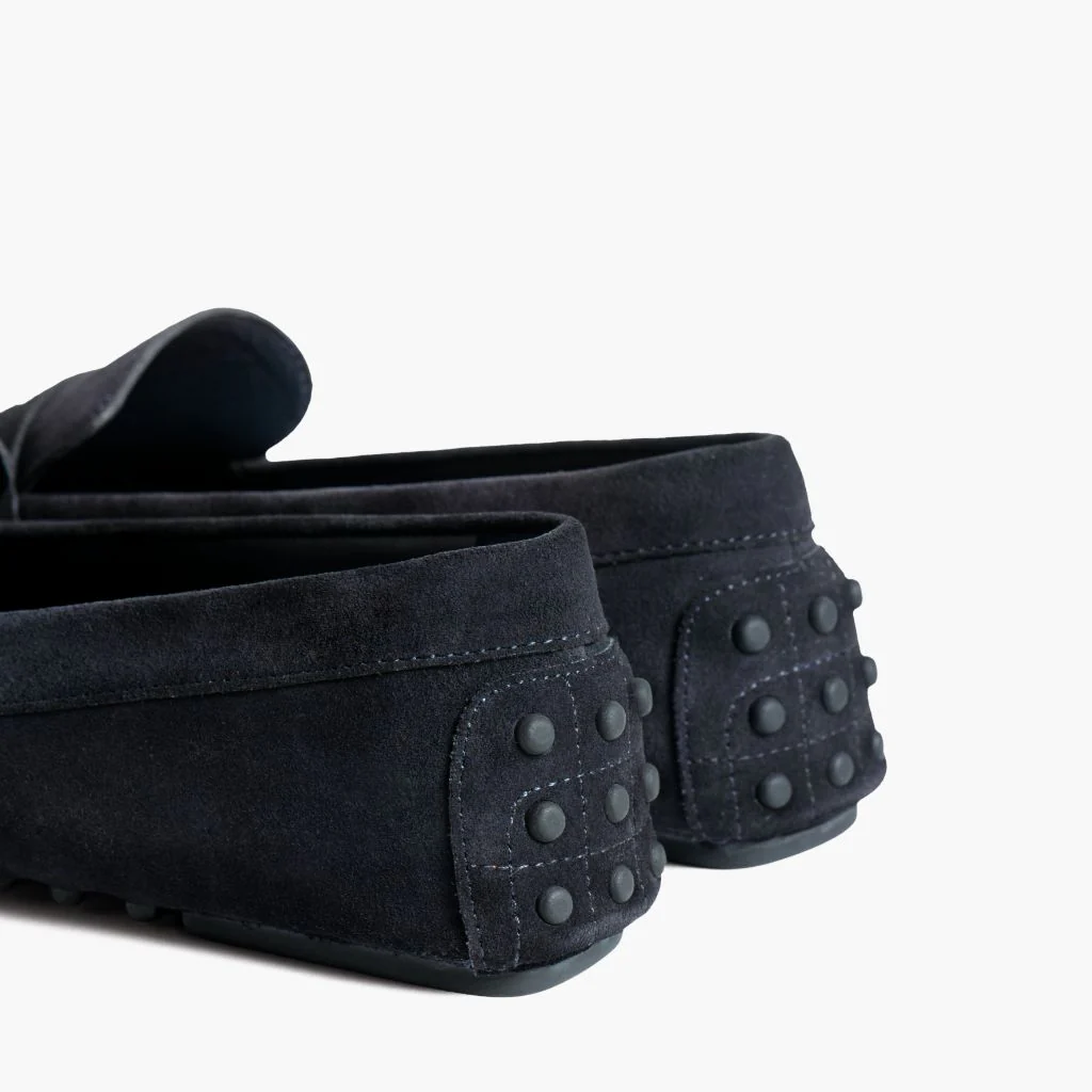 Driving Loafer | Navy Suede - Image 6