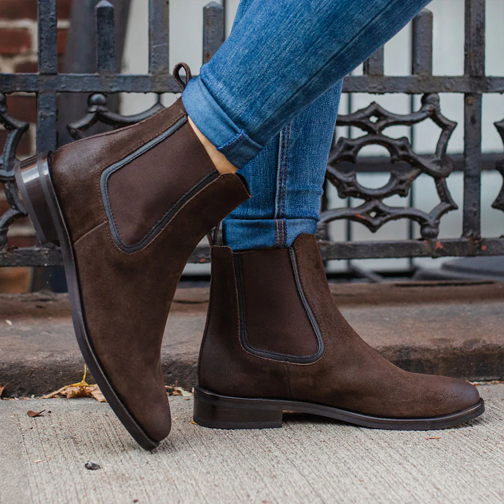Duchess | Dark Brown Suede - Image 6