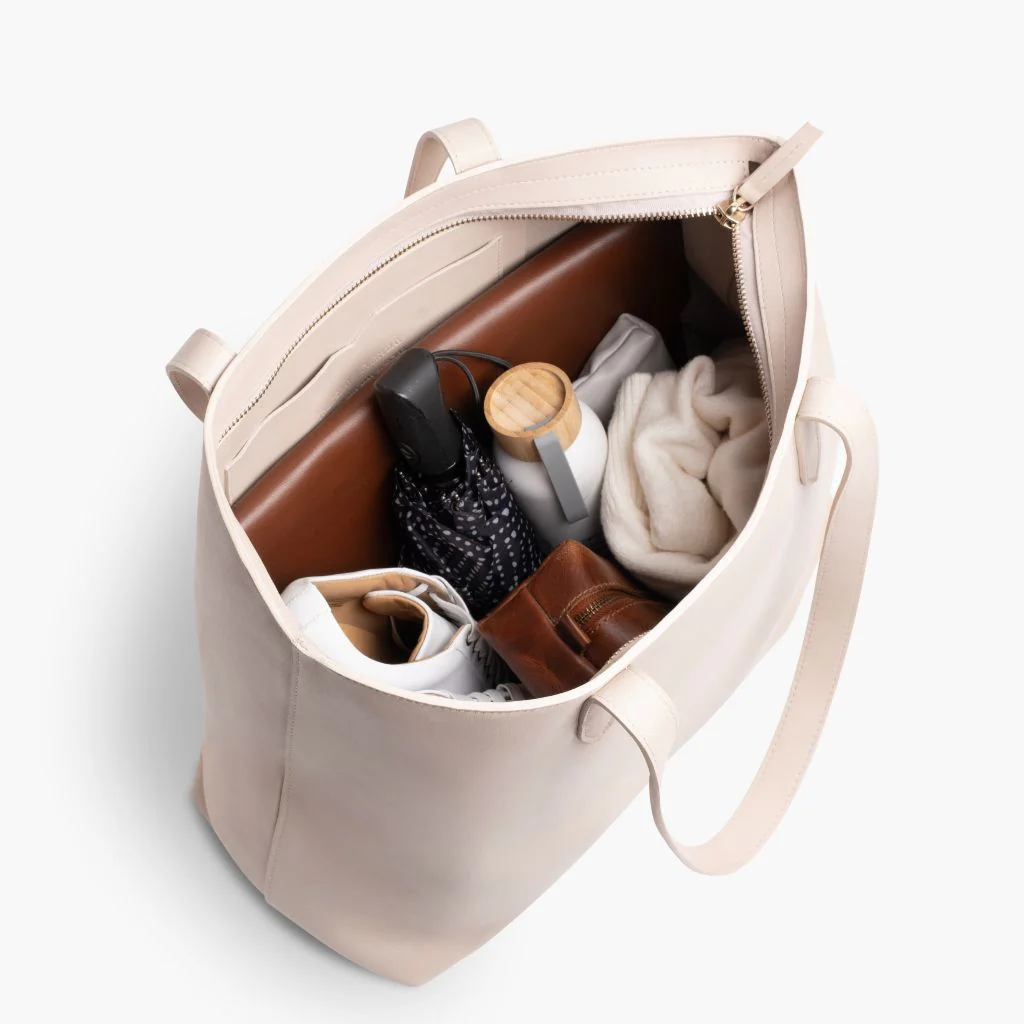 Everyday Tote | Beige (XL) (Zipper) - Image 3