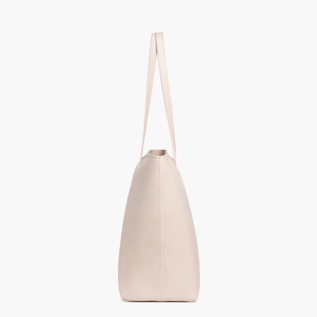 Everyday Tote | Beige (L) (Zipper) - Image 4