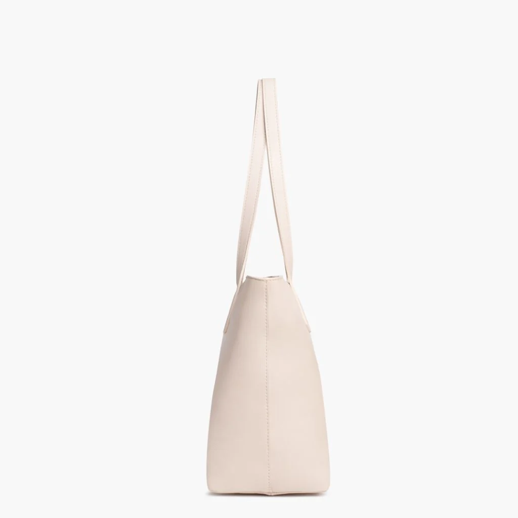 Everyday Tote | Beige (M) (Zipper) - Image 4