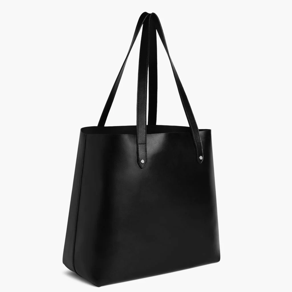 Everyday Tote | Black (XL) (Silver) - Image 2