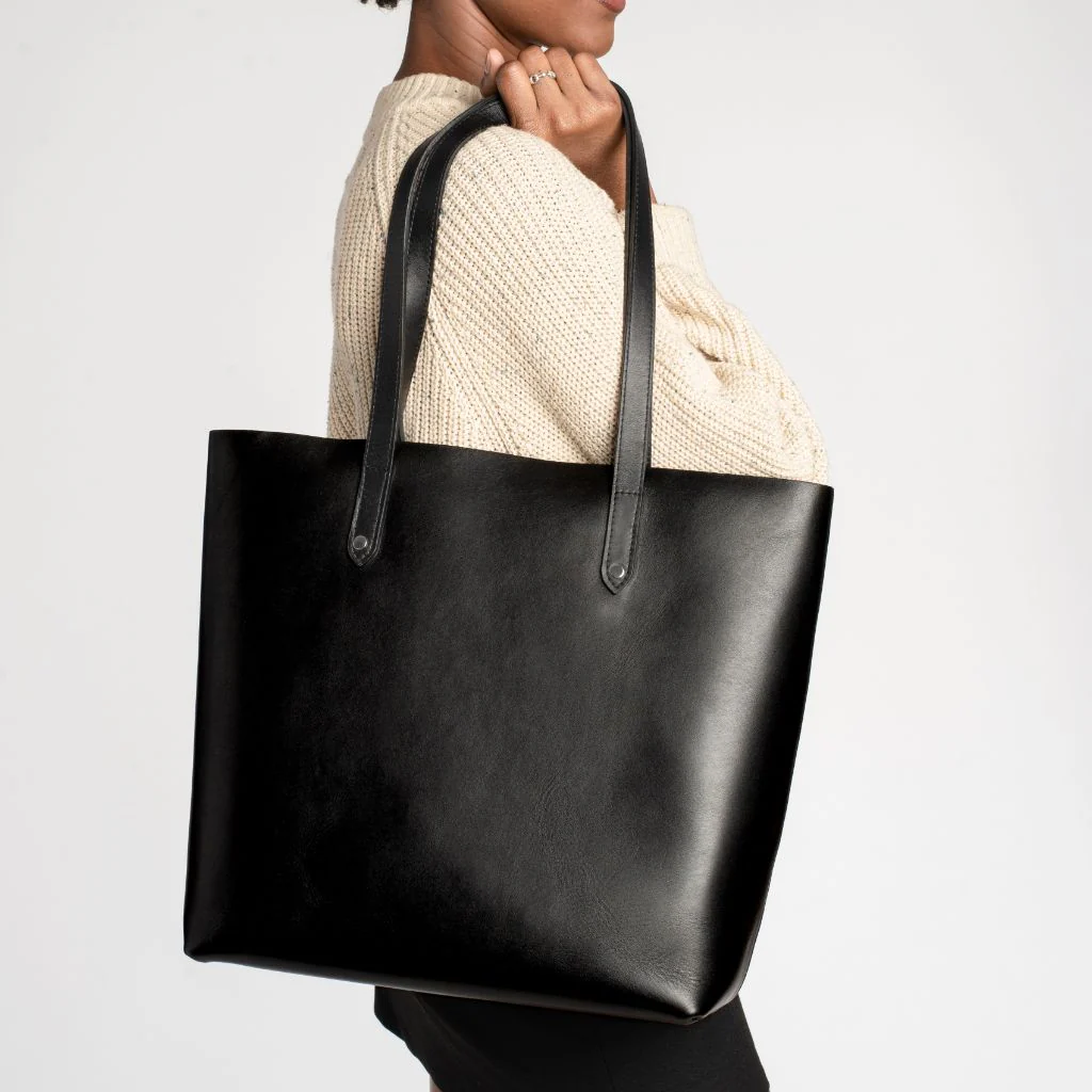 Everyday Tote | Black (L) (Silver) - Image 7