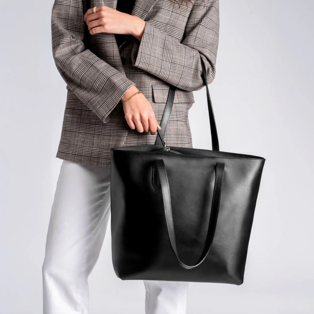 Everyday Tote | Black (L) (Zipper) - Image 7