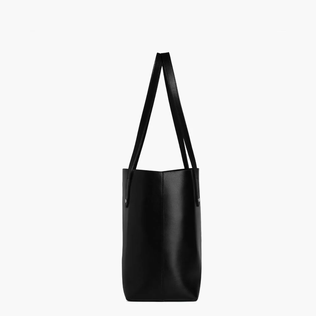 Everyday Tote | Black (M) (Silver) - Image 4