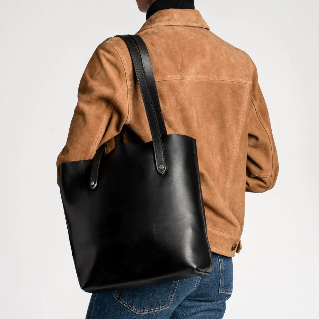 Everyday Tote | Black (M) (Silver) - Image 7