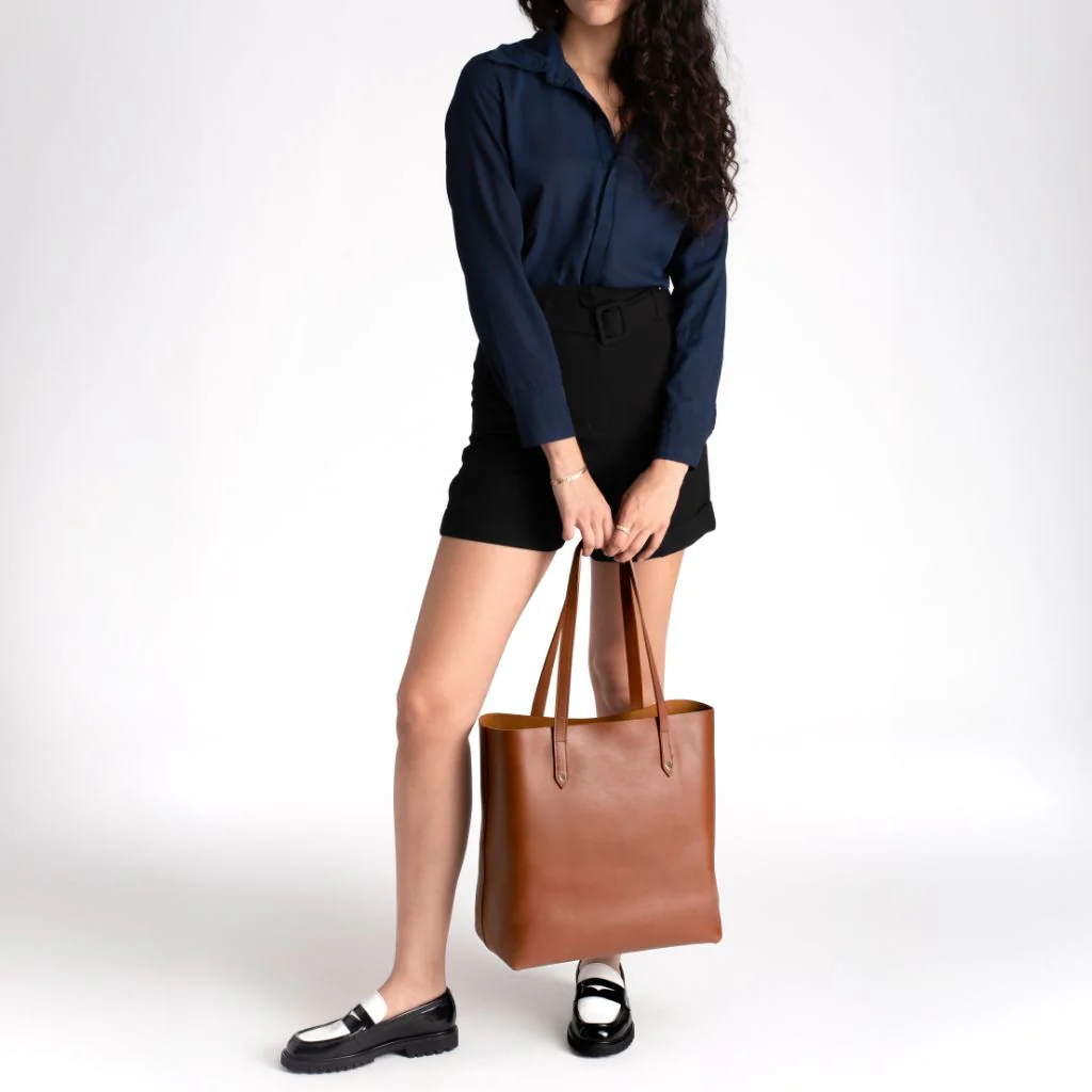 Everyday Tote | Cuero (L) (Gold) - Image 8