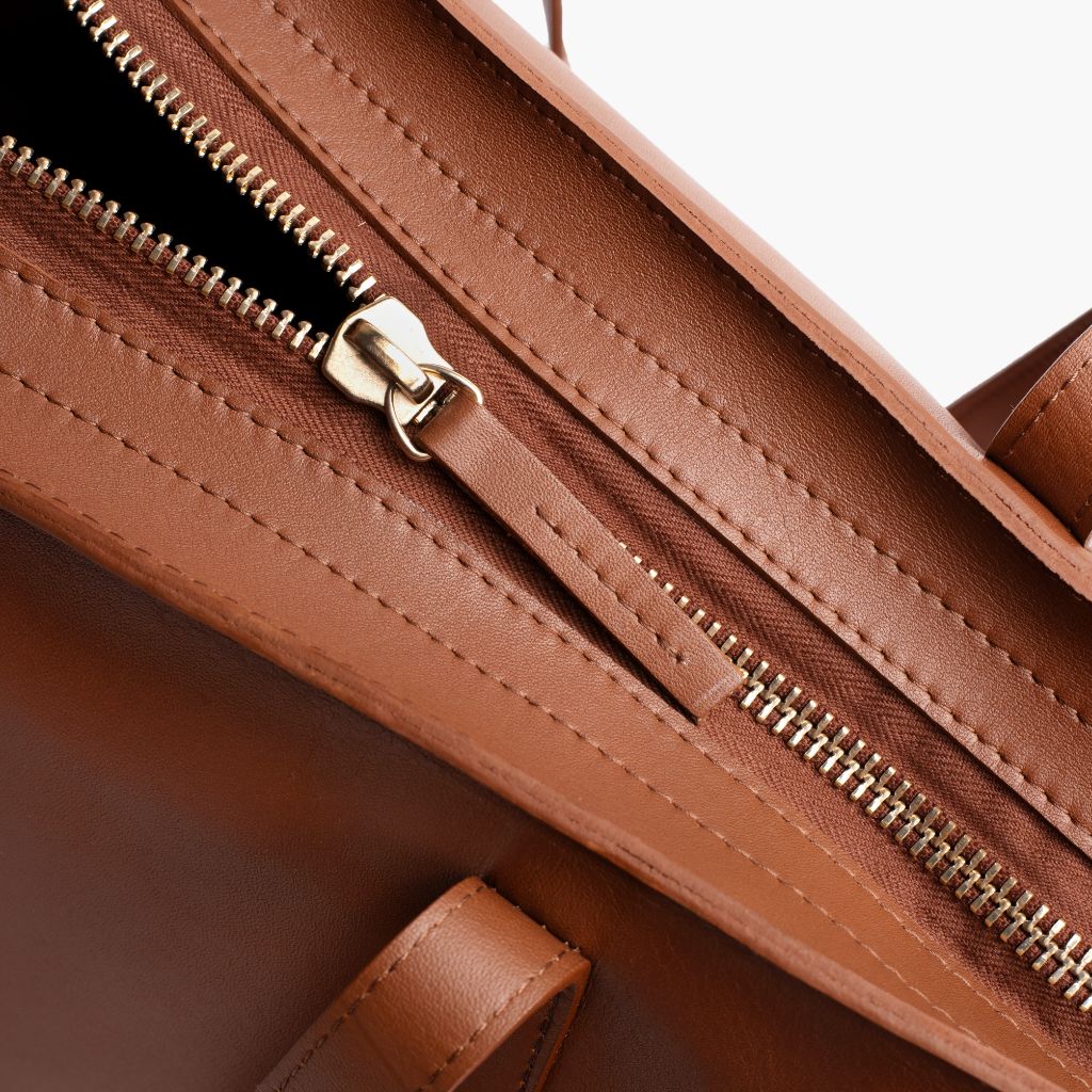 Everyday Tote | Cuero (M) (Zipper) - Image 5